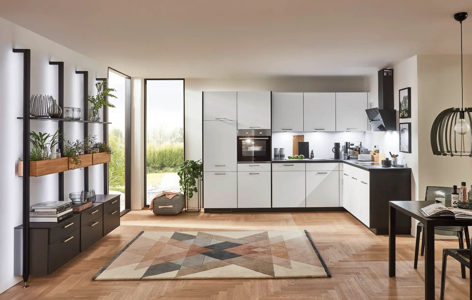 Nobilia Laser L-Kueche modern